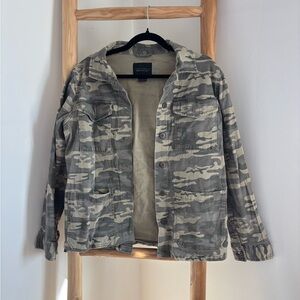 Sanctuary Camo Tailored Jacket